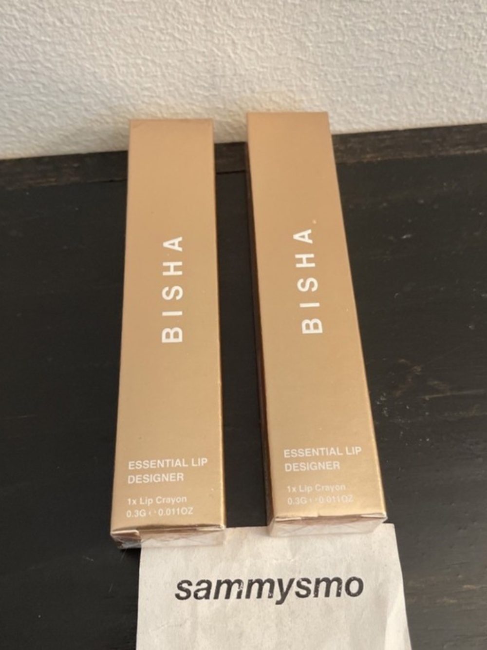 BISHA Essential Lip Designer, lip crayon, Beverly Hills x2